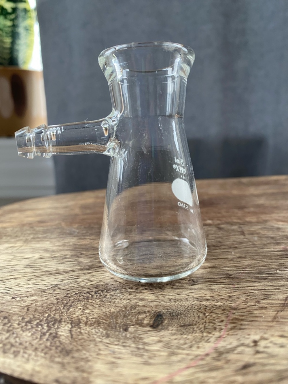 Pyrex 25 mL Side-Arm Micro Filtering Buchner Flask - Picture 3 of 5